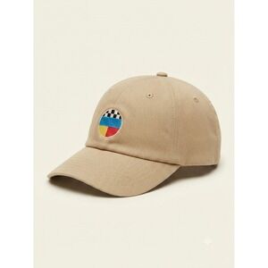 CLSC Dad Hat Beige Cotton Baseball Cap Adjustable Strapback